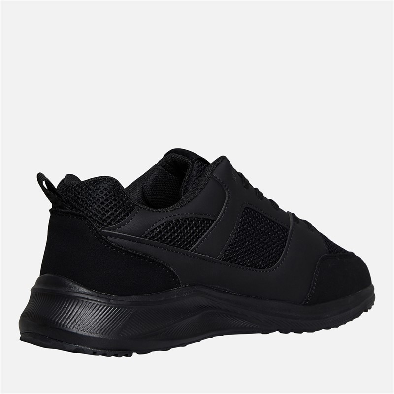 Loyalty And Faith Mens Mclean Trainers Black Mono