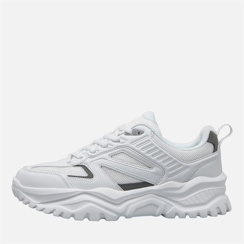Loyalty And Faith Womens Jadewell Trainers White/Silver