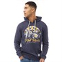 Life & Glory Mens Kitsood Hoodie Navy