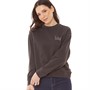 Lee Womens Logo Sweatshirt Washed Black