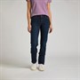 Lee Jean Droit Marion Femme Bleu Foncé
