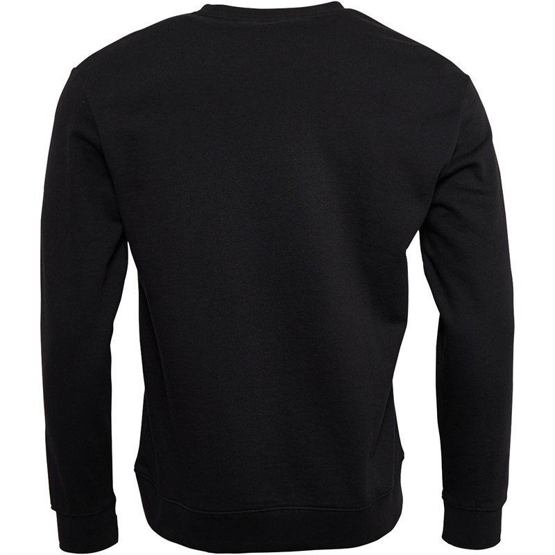 Lee Męskie Bold Bluzy Sportowe Czarny