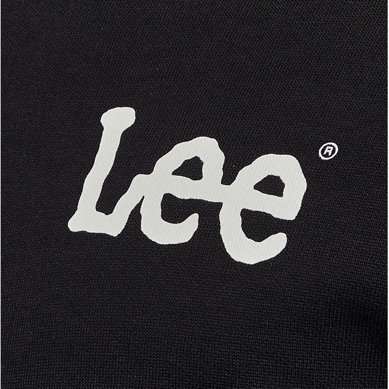 Lee Męskie Bold Bluzy Sportowe Czarny