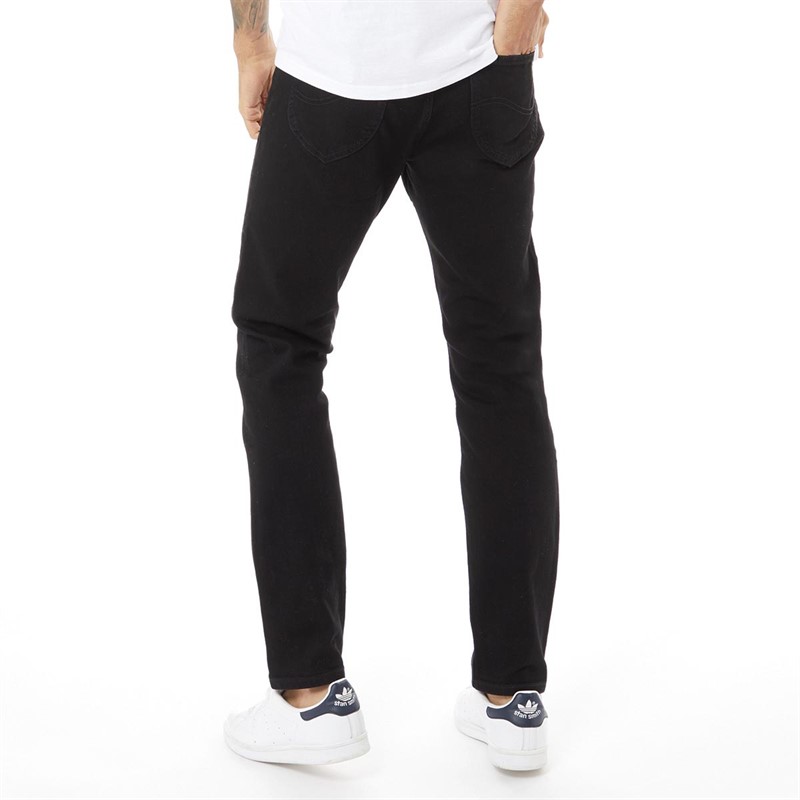 Lee Jean Slim Rider Homme Noir