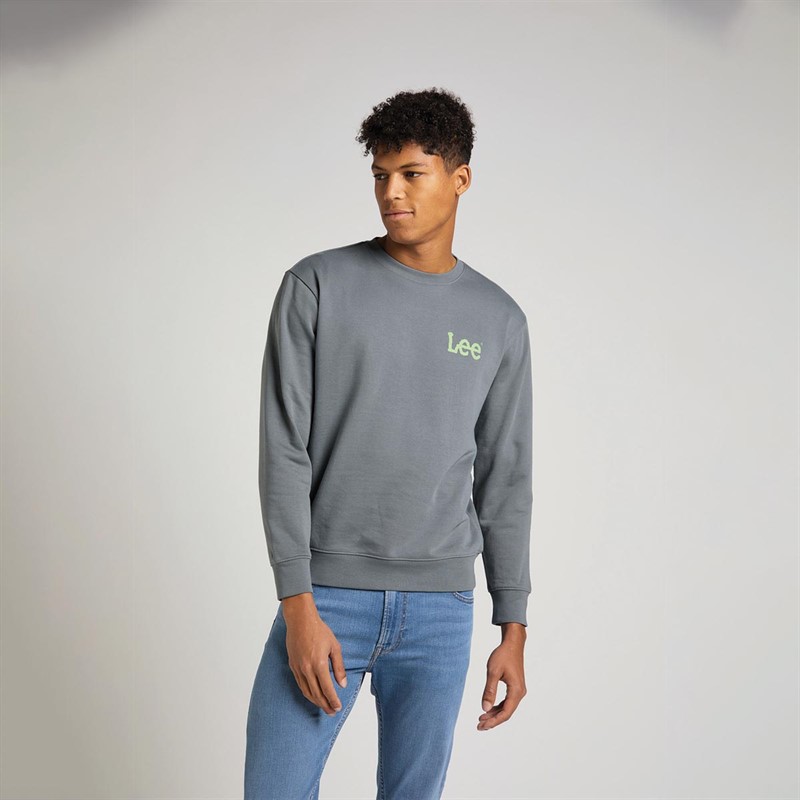 Lee Sweatshirts Bold Homme Gris Clair