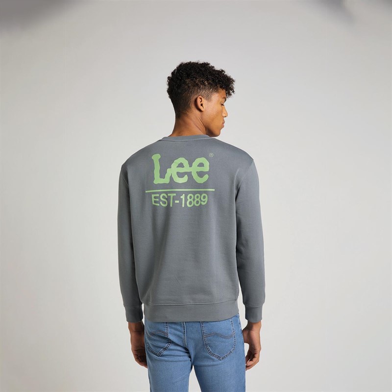 Lee Sweatshirts Bold Homme Gris Clair