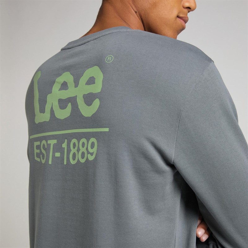 Lee Sweatshirts Bold Homme Gris Clair