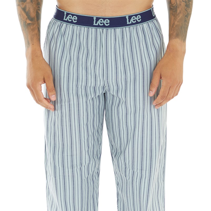 Buy Lee Mens Columbia Lounge Pants Grey Stripe
