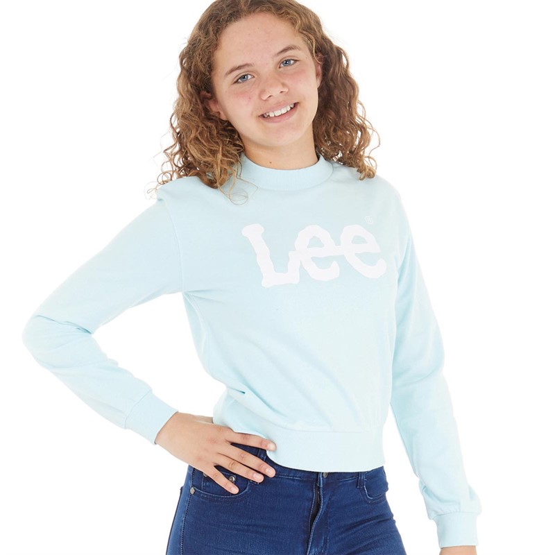 Lee Girls Wobbly Graphic Boxy T-Shirt Spun Sugar