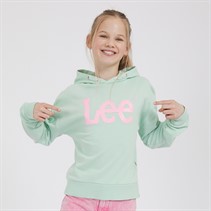 Lee Girls Overdye OTH Hoodie Blue Haze