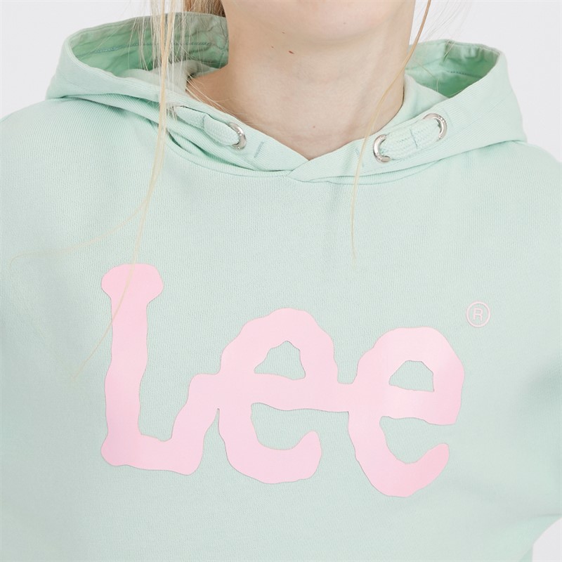 Lee Girls Overdye OTH Hoodie Blue Haze