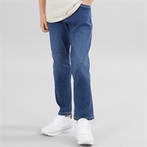 Lee Boys Daren Straight Stretch Fit Jeans Mid Wash