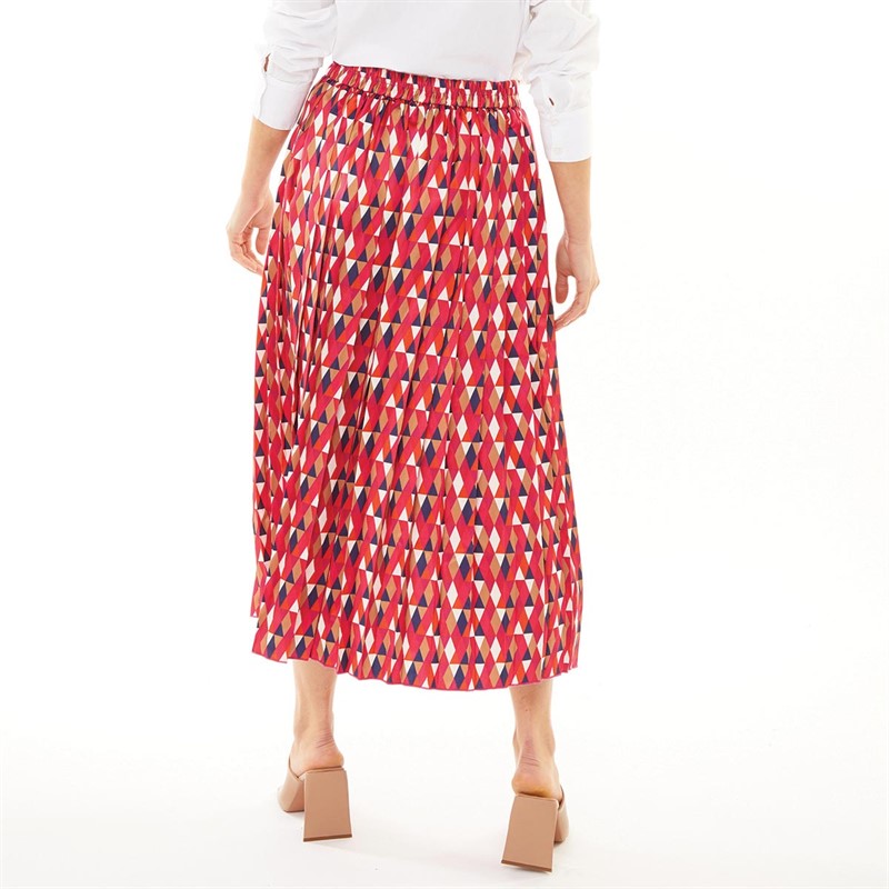 Little Mistress Womens Geo Print Skirt Multi
