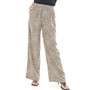 Little Mistress Womens Wide Leg Trousers Multi