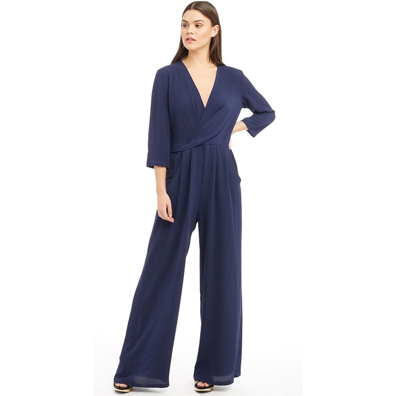 little mistress navy jumpsuit