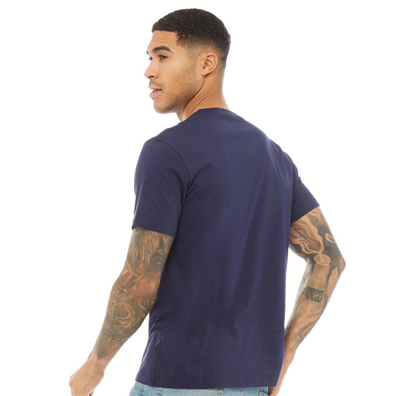 Polo Ralph Lauren Tee-Shirt Singulier Logo Homme Bleu Marine