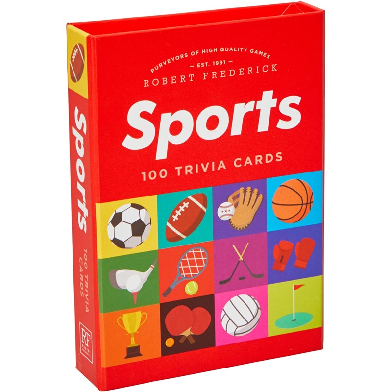 Robert Frederick 100 Piece Sports Trivia Multi