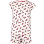 Lovestruck Junior Watermelon T-Shirt And Shorts Pyjama Set Pink/Cream