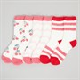 Lovestruck Womens Three Pack Cosy Socks Multi