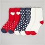 Lovestruck Womens Three Pack Cosy Socks Multi
