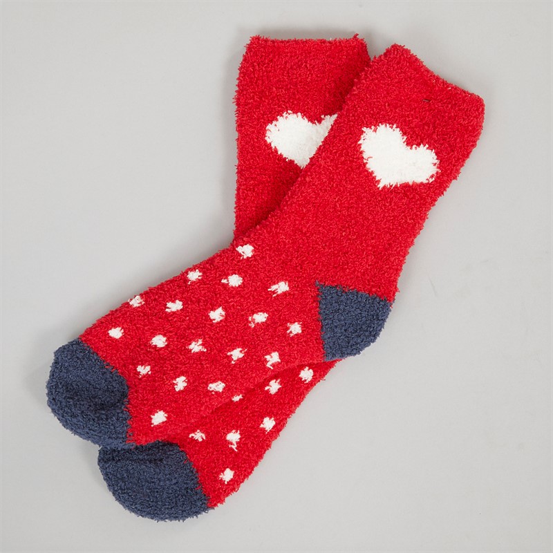 Lovestruck Womens Three Pack Cosy Socks Multi