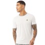 Lyle And Scott Vintage Męskie Ringer T-Shirt Biały