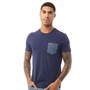 Lyle And Scott Vintage Mens Pocket T-Shirt Navy