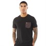 Lyle And Scott Vintage Mens Pocket T-Shirt Jet Black