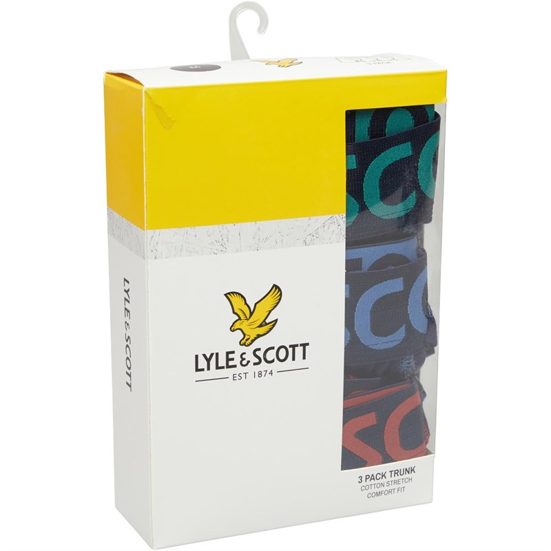 Lyle And Scott Vintage Boxer Davy Homme Bleu Marine