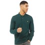 Lyle And Scott Vintage Heren Polo met Lange Mouwen Jadegroen