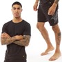 Lyle And Scott Vintage Mens Kirk T-Shirt And Shorts Loungewear Set Black