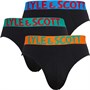 Lyle And Scott Vintage Mens Ryder Three Pack Briefs Black