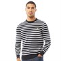 Lyle And Scott Vintage Herren Breton Stripe Pullover mit Rundhalsausschnitt Gestreift