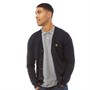 Lyle And Scott Vintage Herrer Cotton Merino Cardigan Marineblå
