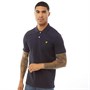 Lyle And Scott Vintage Mens Oxford Polo Shirt Jet Black/Navy