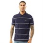 Lyle And Scott Vintage Polos à manches courtes Wide Stripe Homme Bleu Marine
