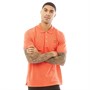 Lyle And Scott Vintage Mens Marl Polo Burnt Sienna Marl