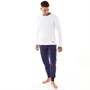 Lyle And Scott Vintage Heren Stanley Loungewear Marineblauw