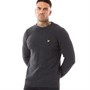 Lyle And Scott Vintage Heren Lambswool Blend Truien Grijs