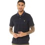 Lyle And Scott Vintage Mens Grid Polo Dark Navy/Jet Black