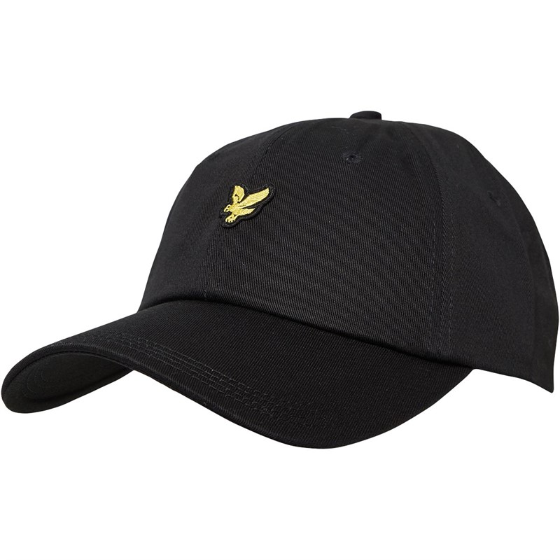 Lyle And Scott Vintage Mens Baseball Cap True Black