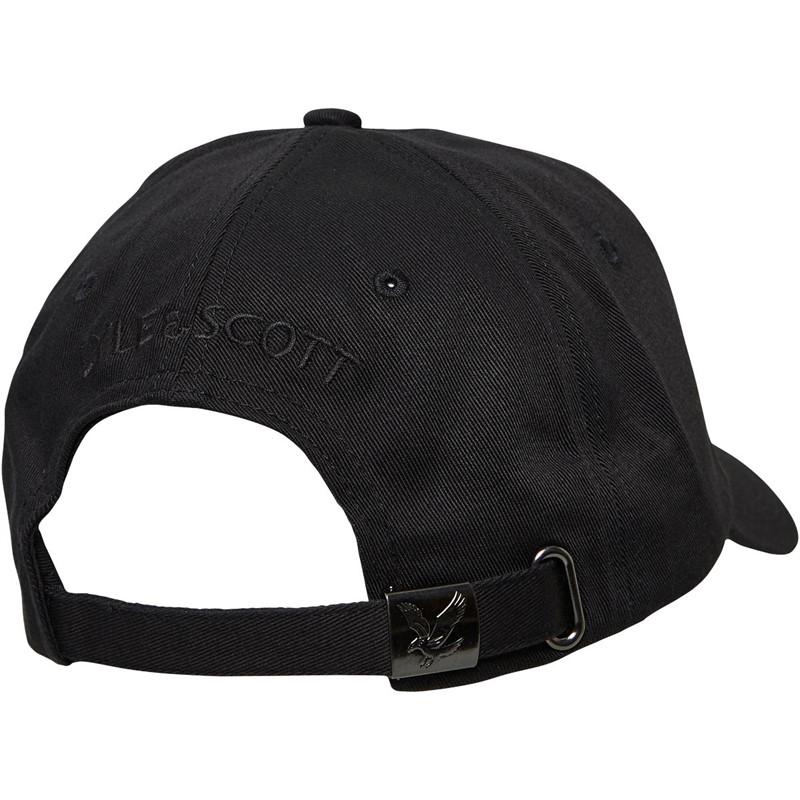 Lyle And Scott Vintage Mens Baseball Cap True Black