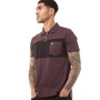 Lyle And Scott Vintage Mens Utility Polo Beetroot