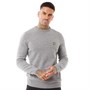 Lyle And Scott Vintage Heren Lambswool Blend Truien Gemeleerd Grijs