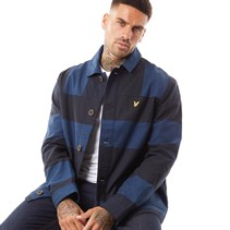 Lyle And Scott Vintage Mens Artisanal Work Jacket Dark Navy