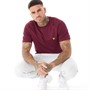 Lyle And Scott Vintage T-Shirts Raglan Homme Bordeaux