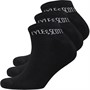 Lyle And Scott Vintage Mens Chester Three Pack Ankle Socks Black
