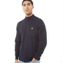 Lyle And Scott Vintage Mens Roll Neck Jumper Dark Navy