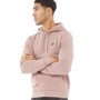 Lyle And Scott Vintage Mens Pullover Hoodie Mauve Dusk