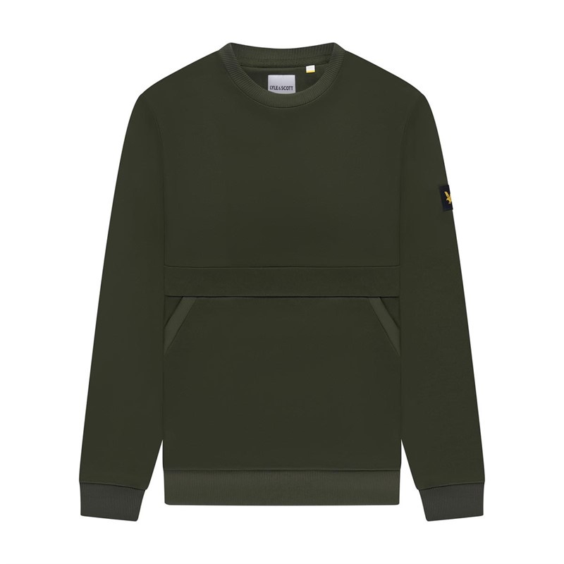 Lyle And Scott Vintage Sweatshirts Homme Kaki Foncé